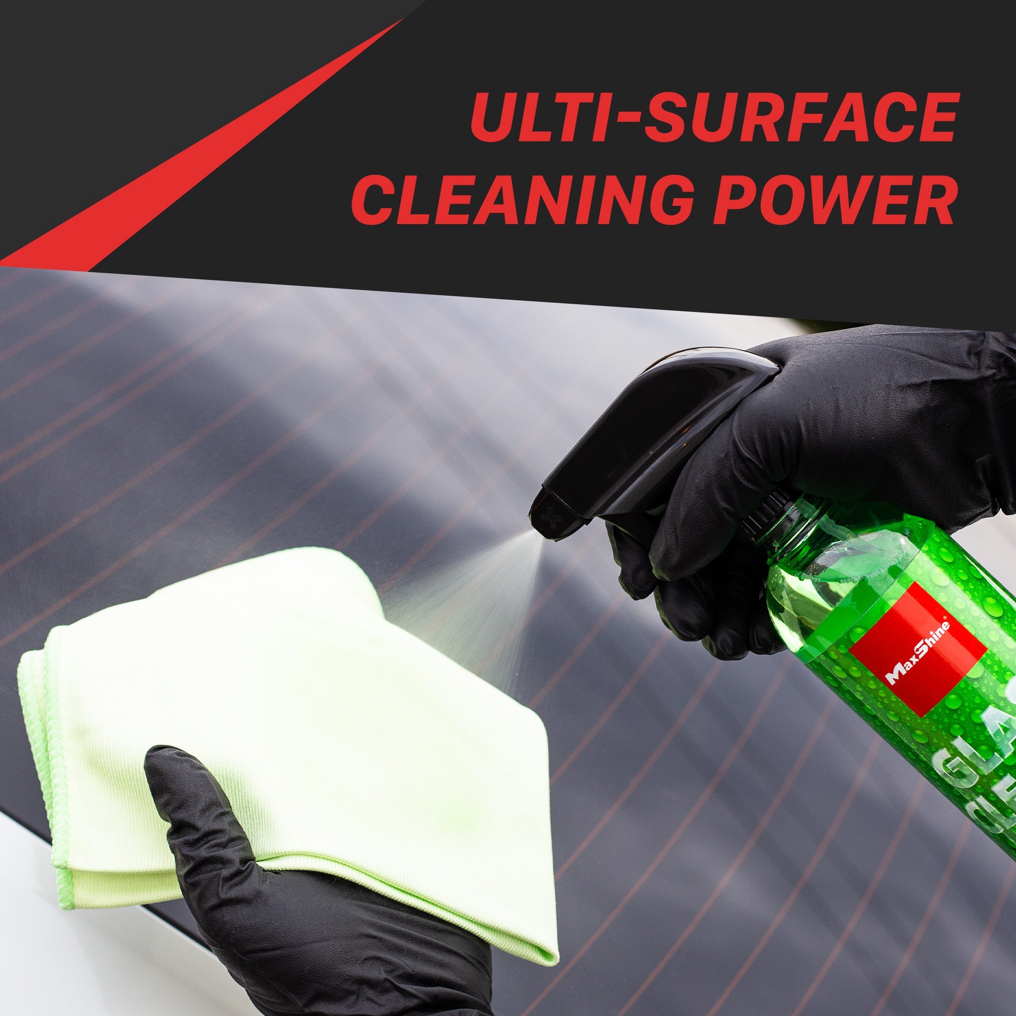 Car Glass Cleaning Cloth | 300GSM Glass Microfiber Towel - 5 Pack