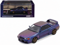 Nissan Skyline GT-R (R32) RHD Midnight Purple Metallic "Australian Special Edition" 1/64 Diecast Model Car by Inno Models