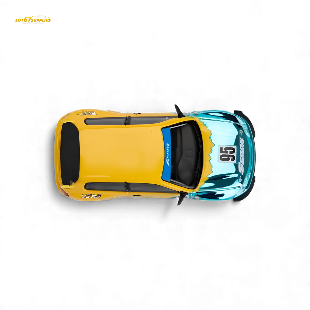 (Pre-Order) ET Model Honda Civic EG6 Rocket Bunny Spoon Blue 1:64