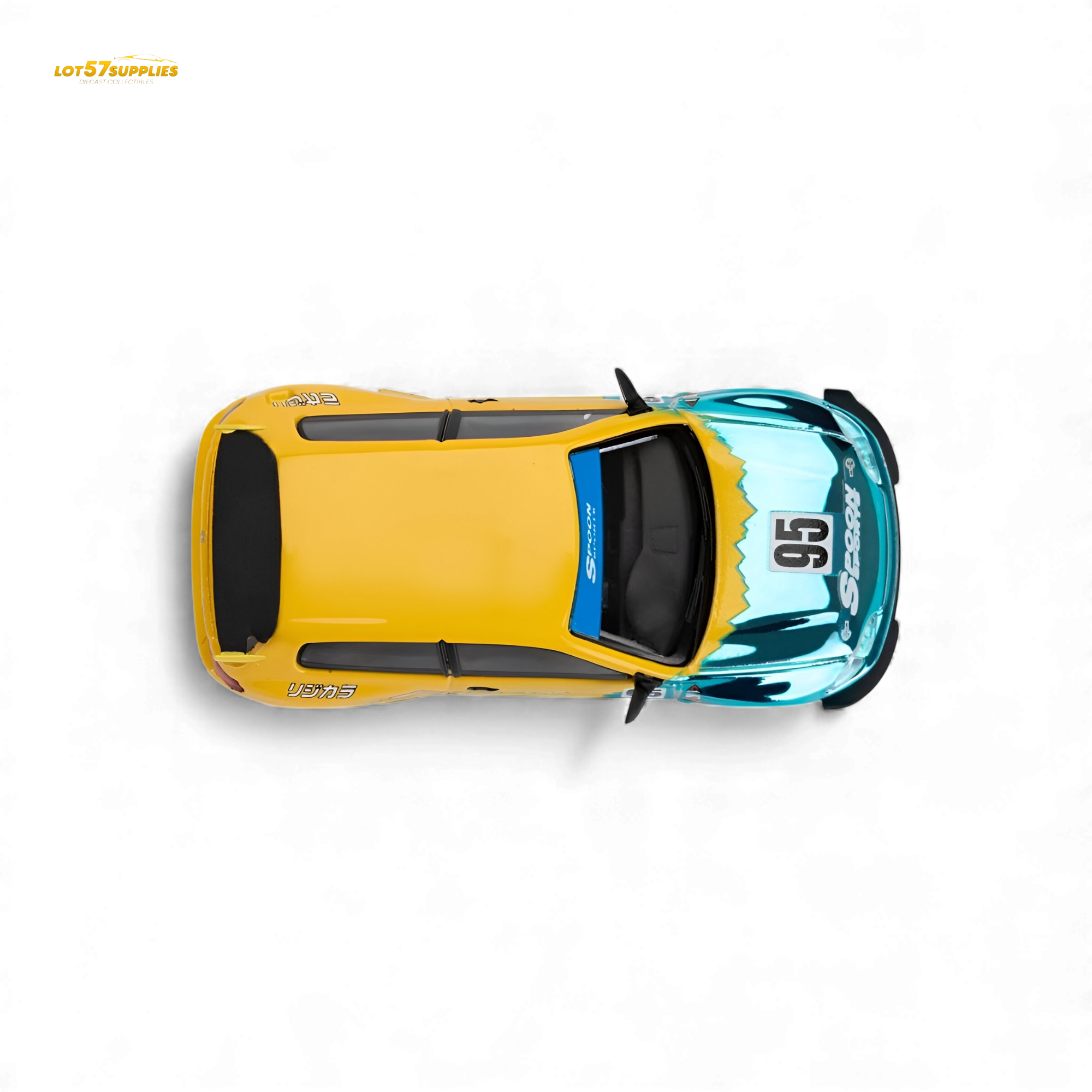 (Pre-Order) ET Model Honda Civic EG6 Rocket Bunny Spoon Blue 1:64