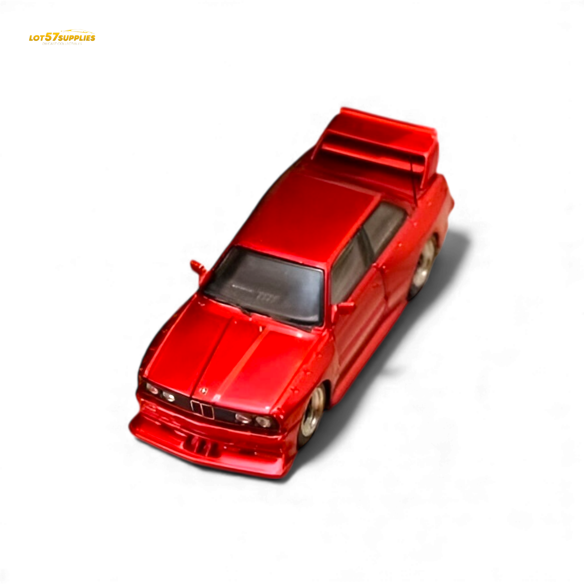 SW BMW E30 M3 LTO Modified Red 1:64