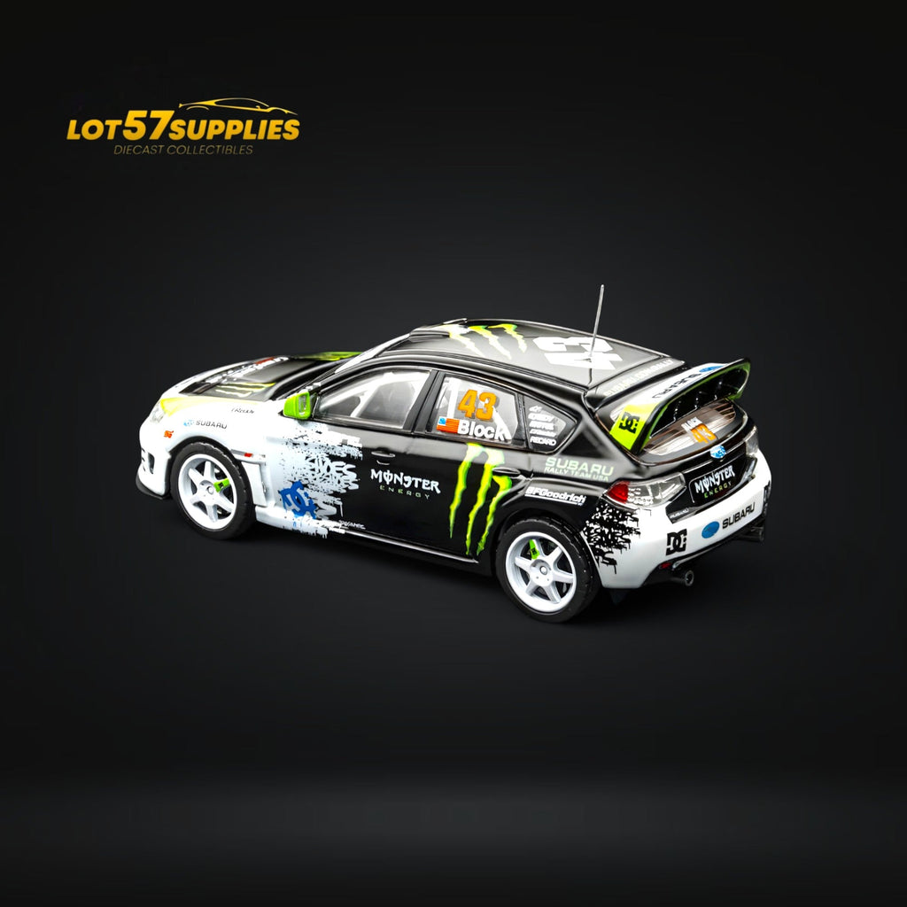 DCM & Mini Station 2008 Subaru Impreza WRX STI Rally Block43 1:64
