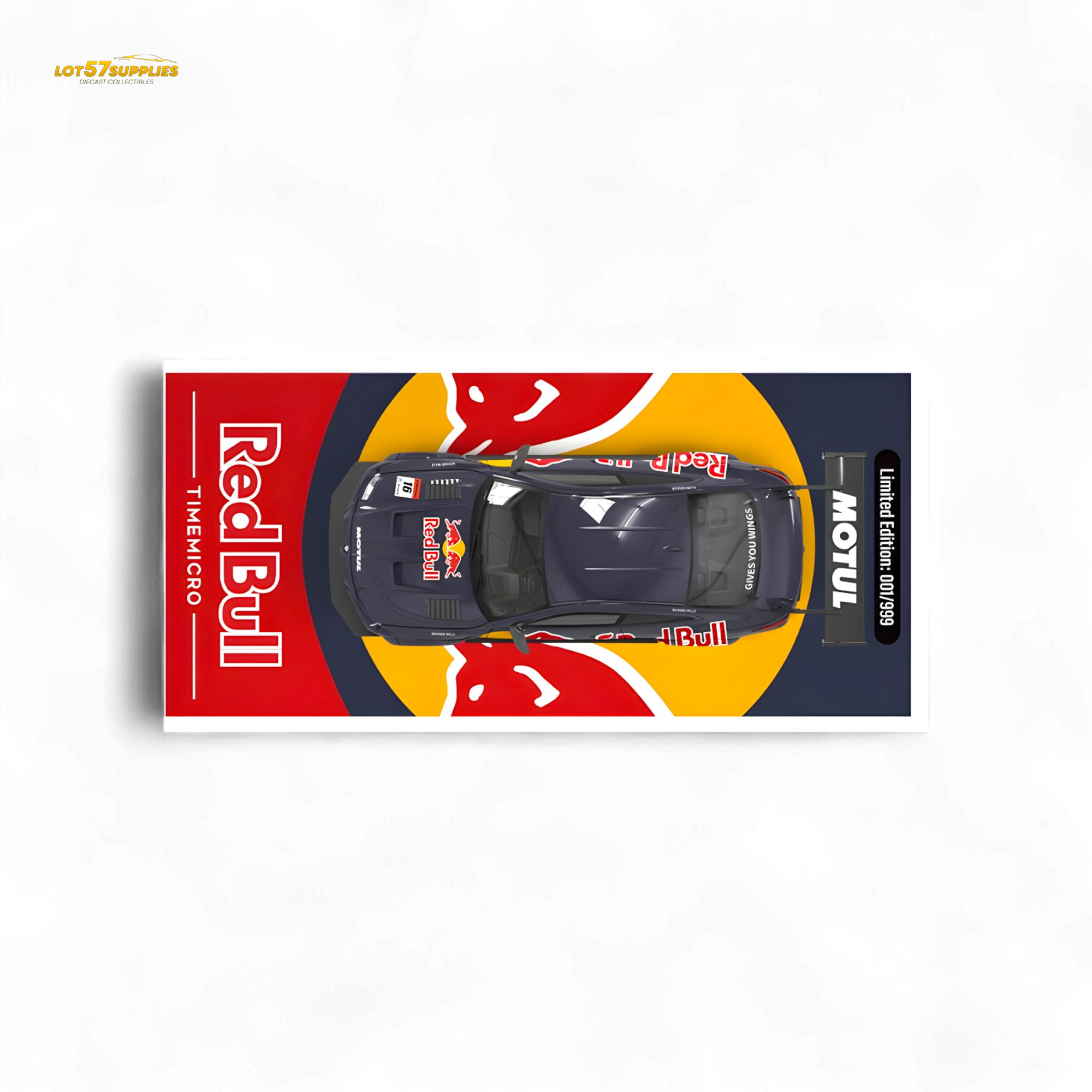 TimeMicro BMW M4 Widebody Red Bull Ordinary 1:64