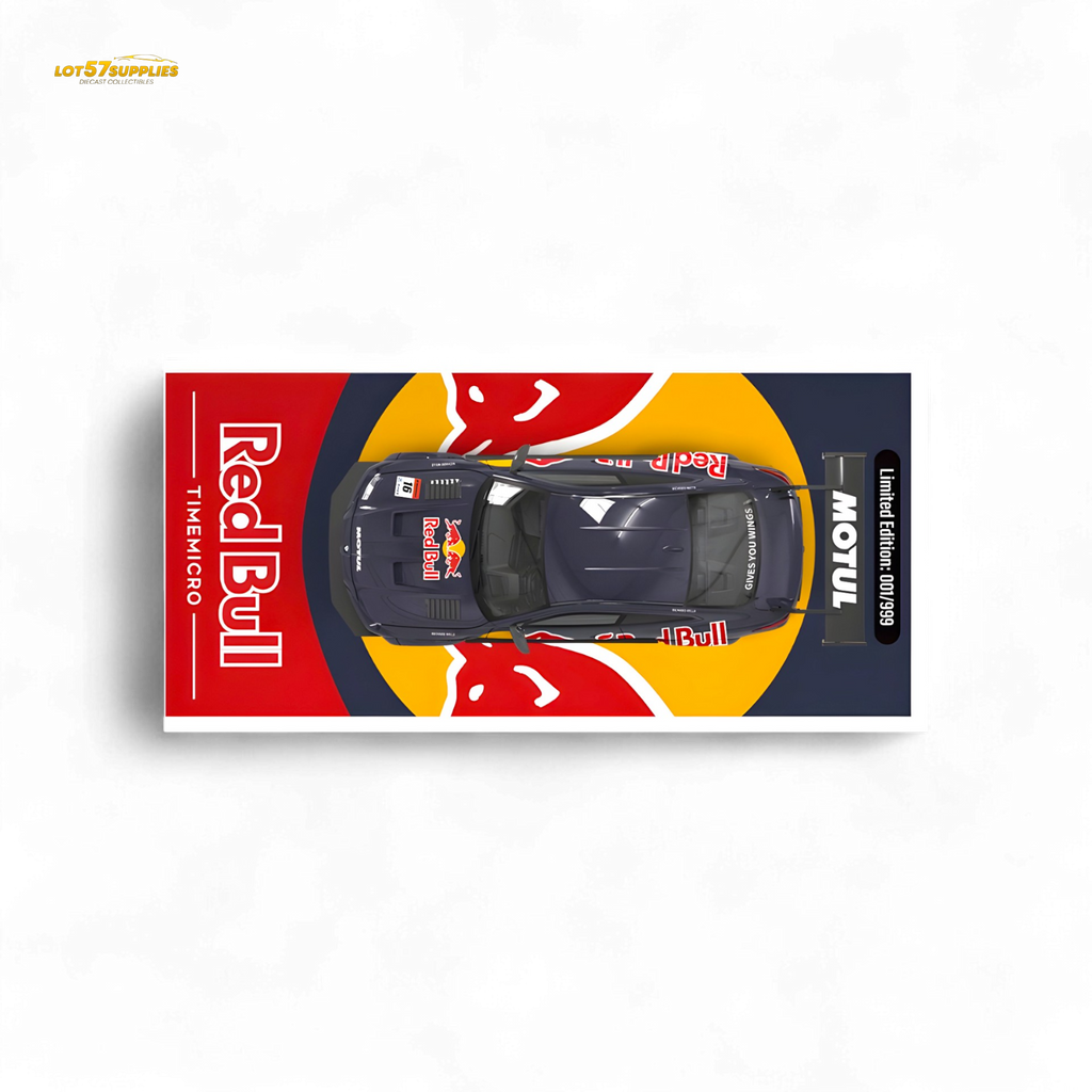 TimeMicro BMW M4 Modified Widebody Red Bull Figure Version 1:64