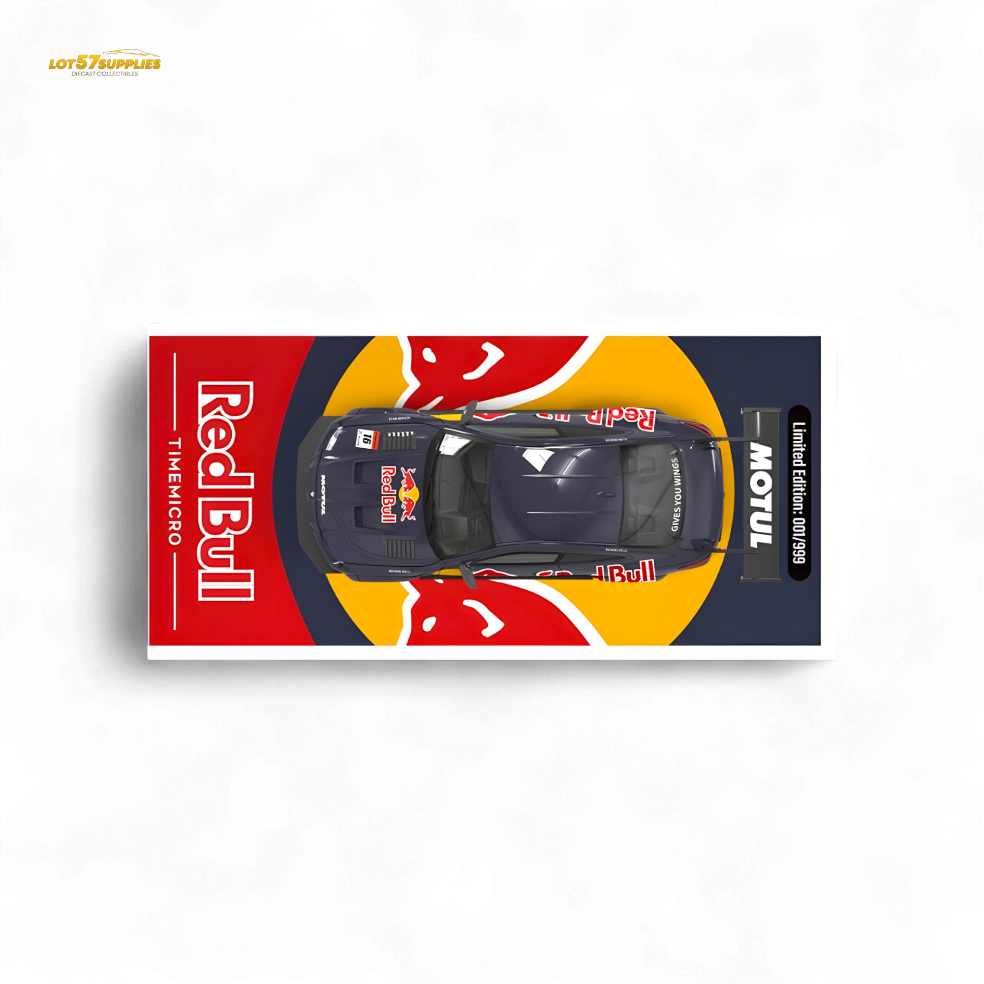 TimeMicro BMW M4 Modified Widebody Red Bull Figure Version 1:64