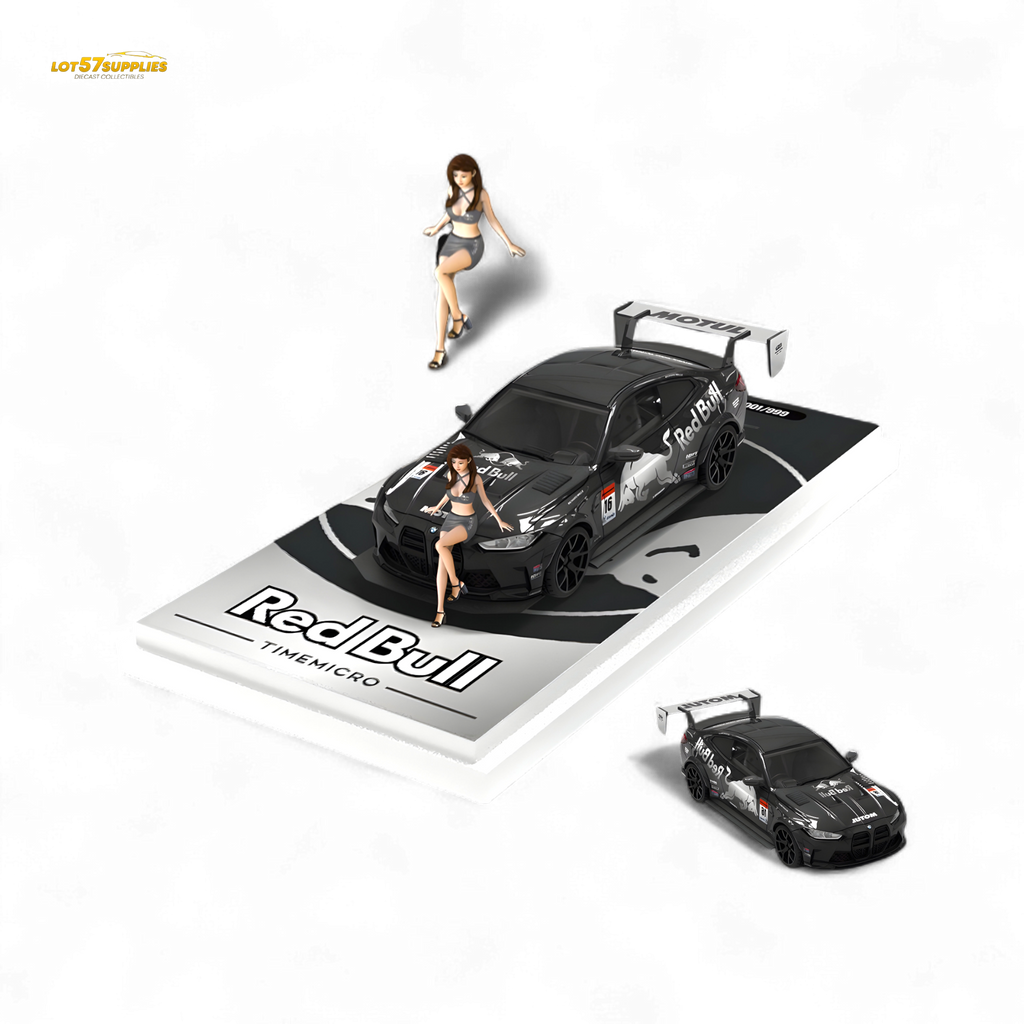 TimeMicro BMW M4 Widebody Silver 1:64