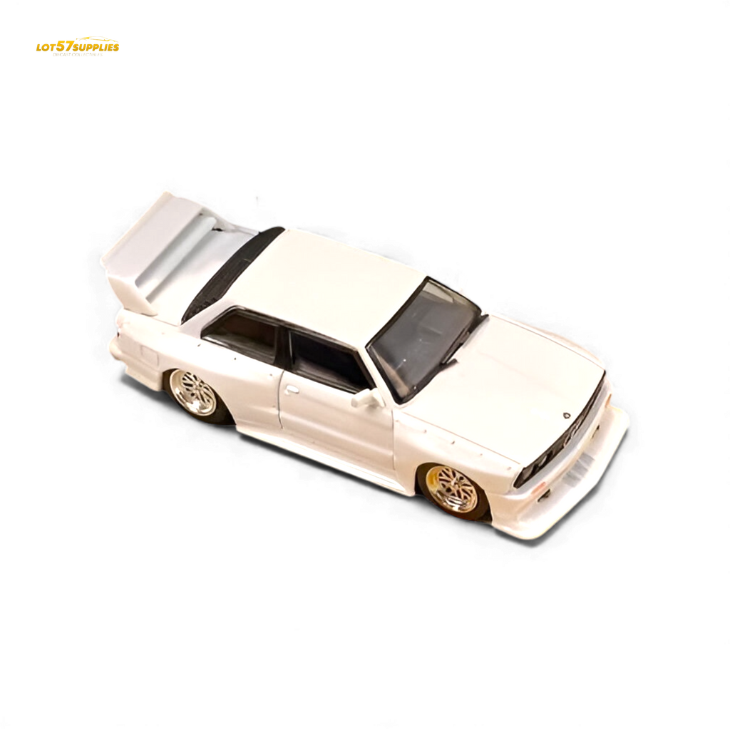 SW BMW E30 M3 LTO Modified - White 1:64