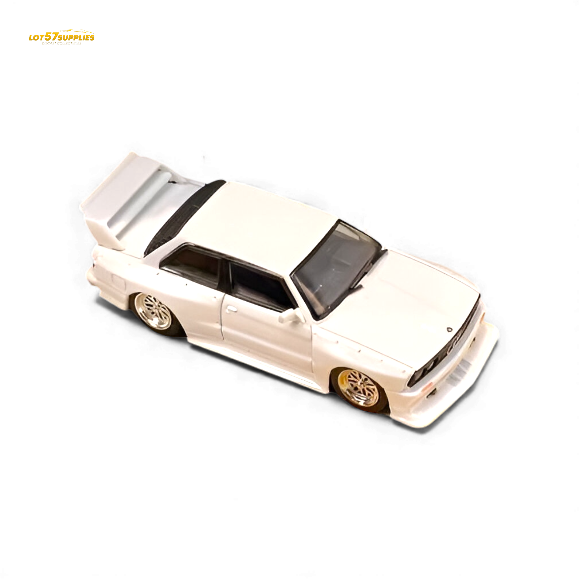 SW BMW E30 M3 LTO Modified - White 1:64