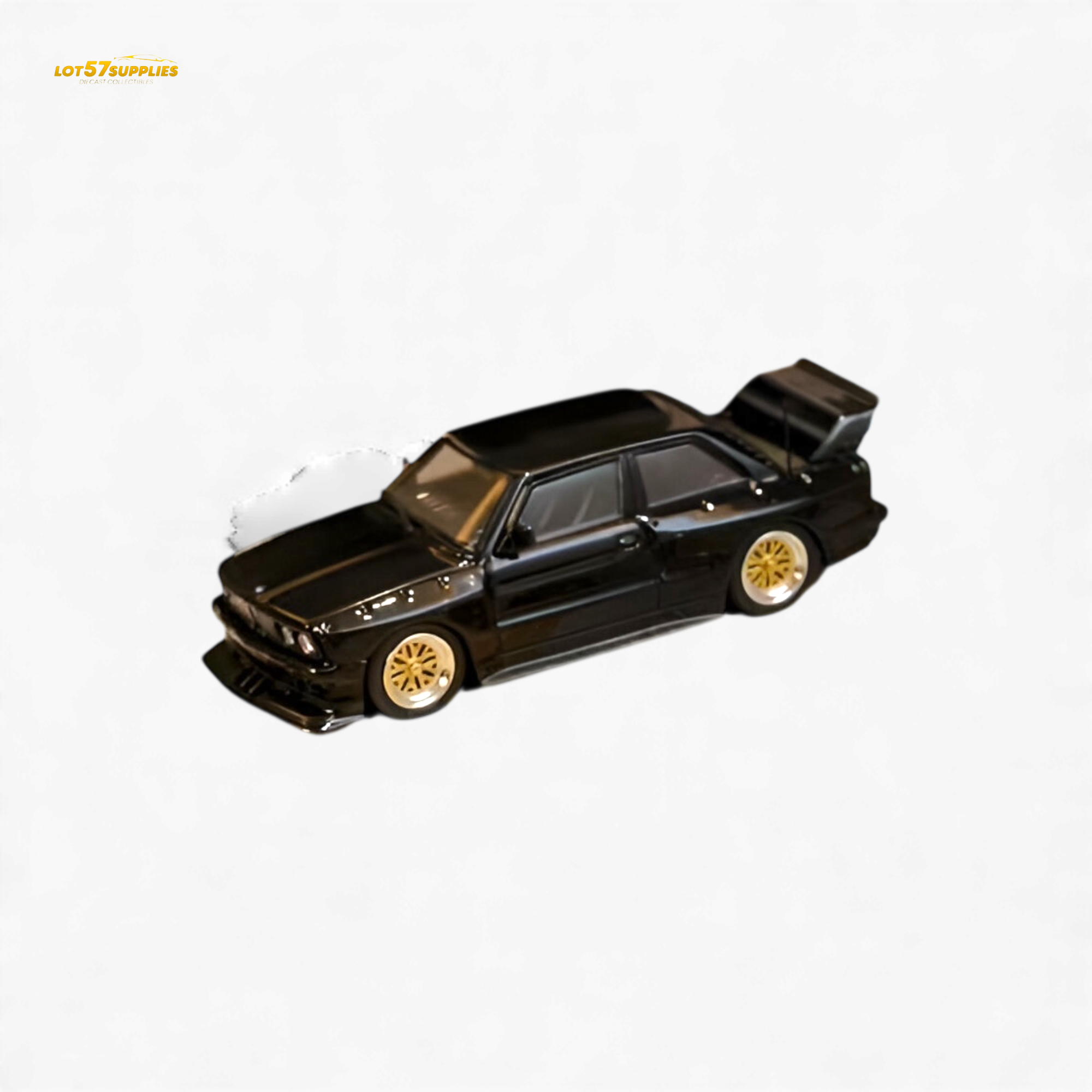 SW BMW E30 M3 LTO Modified - Black 1:64