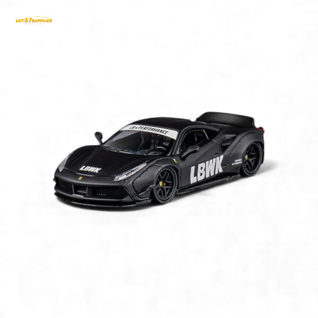 CM Model Ferrari 488 LB Works Black 1:64