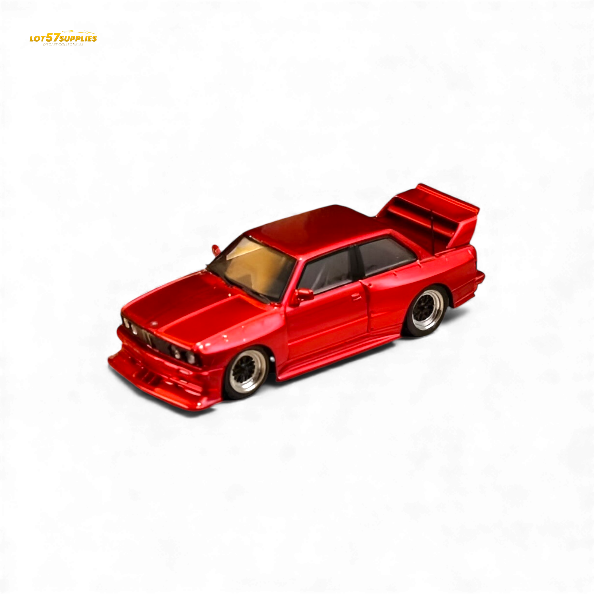 SW BMW E30 M3 LTO Modified Red 1:64