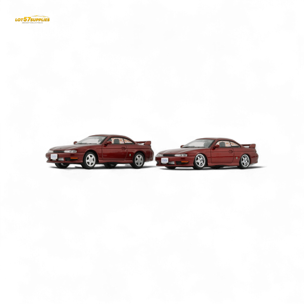 BM Creations Nissan Silvia S14 RED RHD 1:64