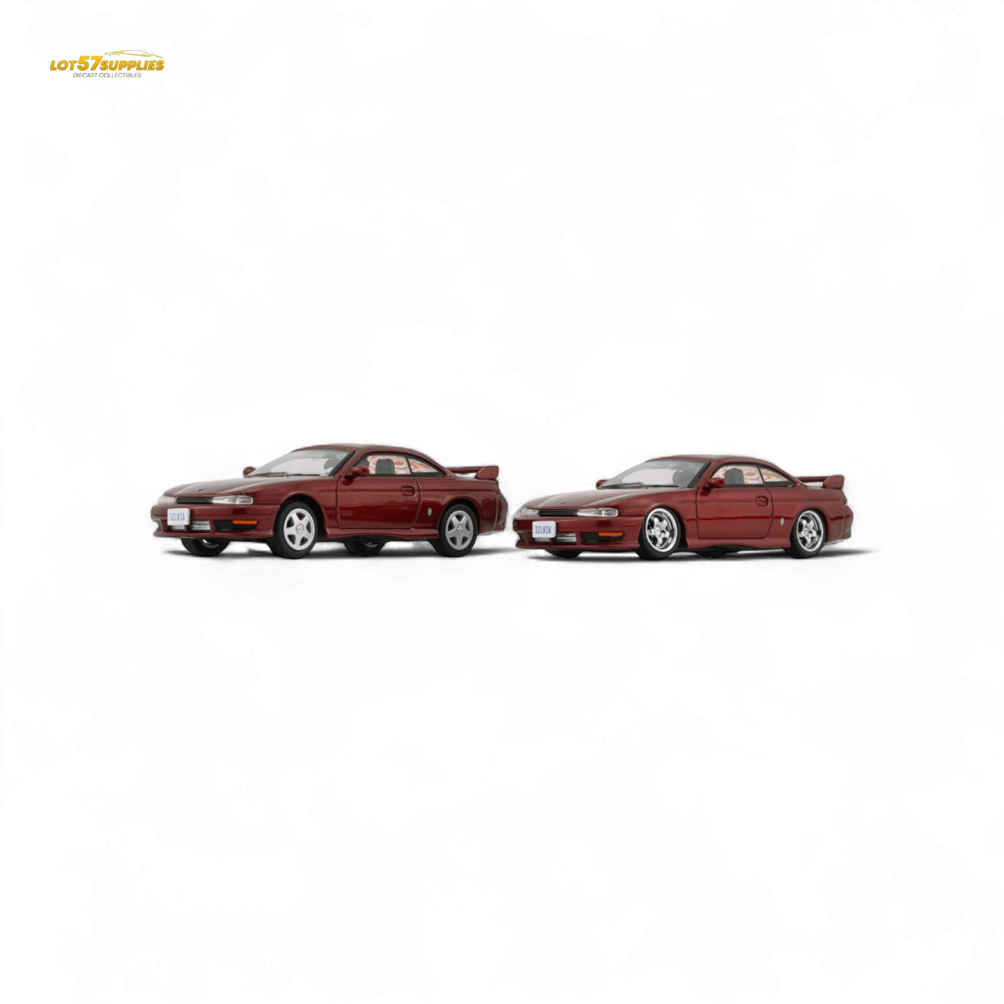 BM Creations Nissan Silvia S14 RED RHD 1:64