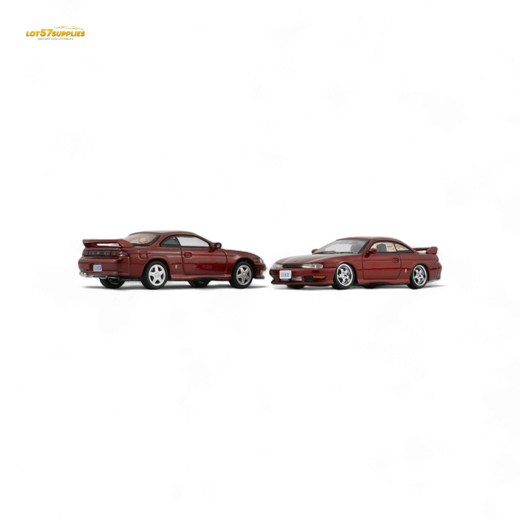 BM Creations Nissan Silvia S14 RED RHD 1:64