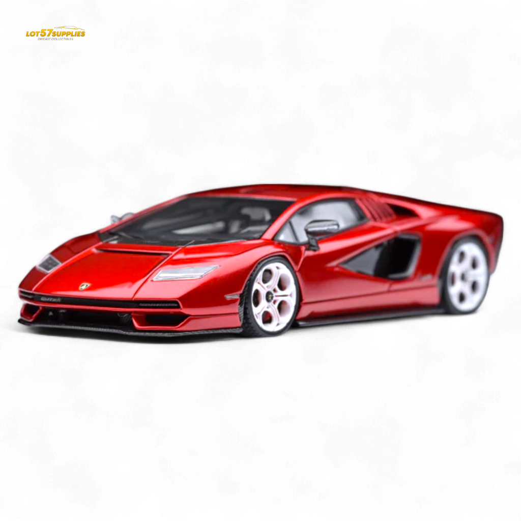 FuelMe Model Countach LPI 800-4 Rosso Scintilla 1:64