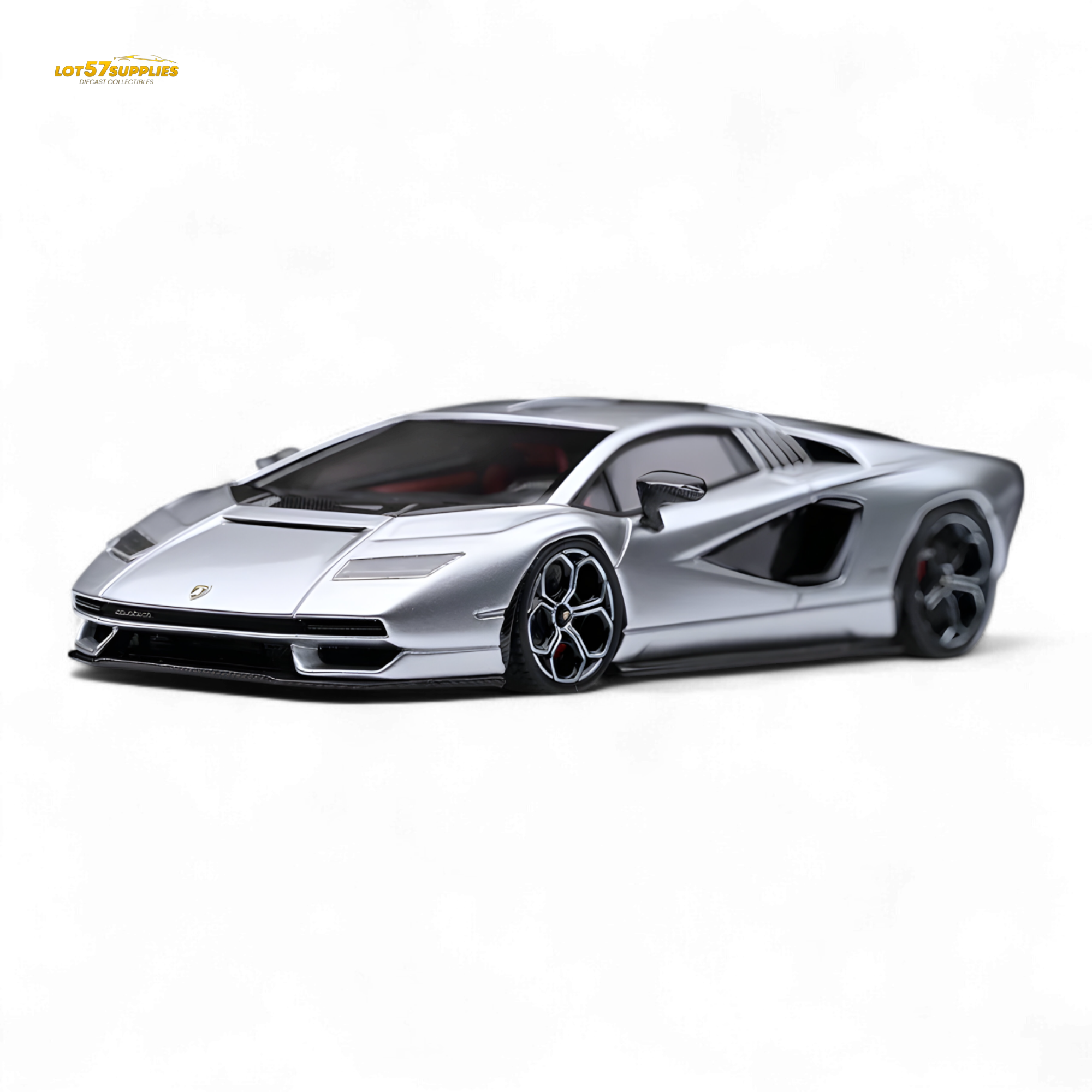 FuelMe Model Lamborghini Countach LPI 800-4 Argento Luna 1:64