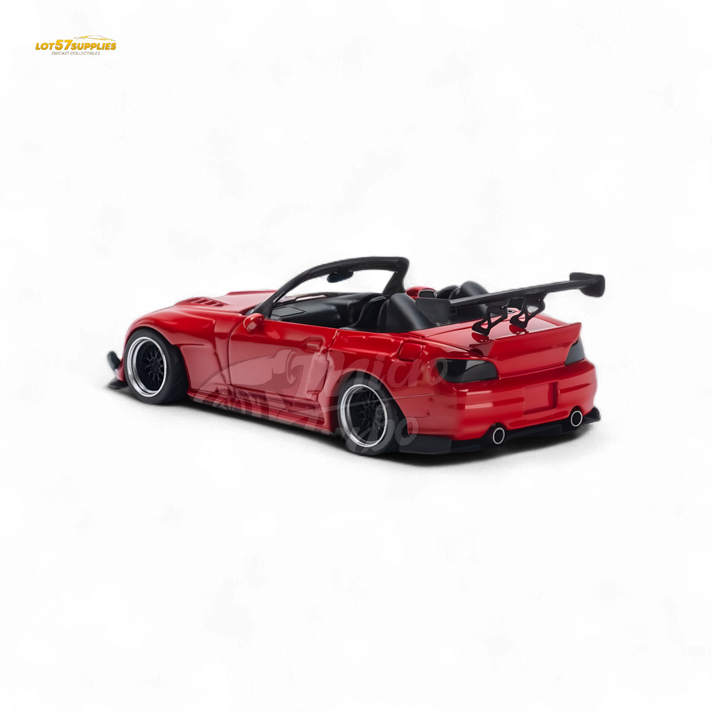 MicroTurbo Honda S2000 Pandem Rocket Bunny Red 1:64