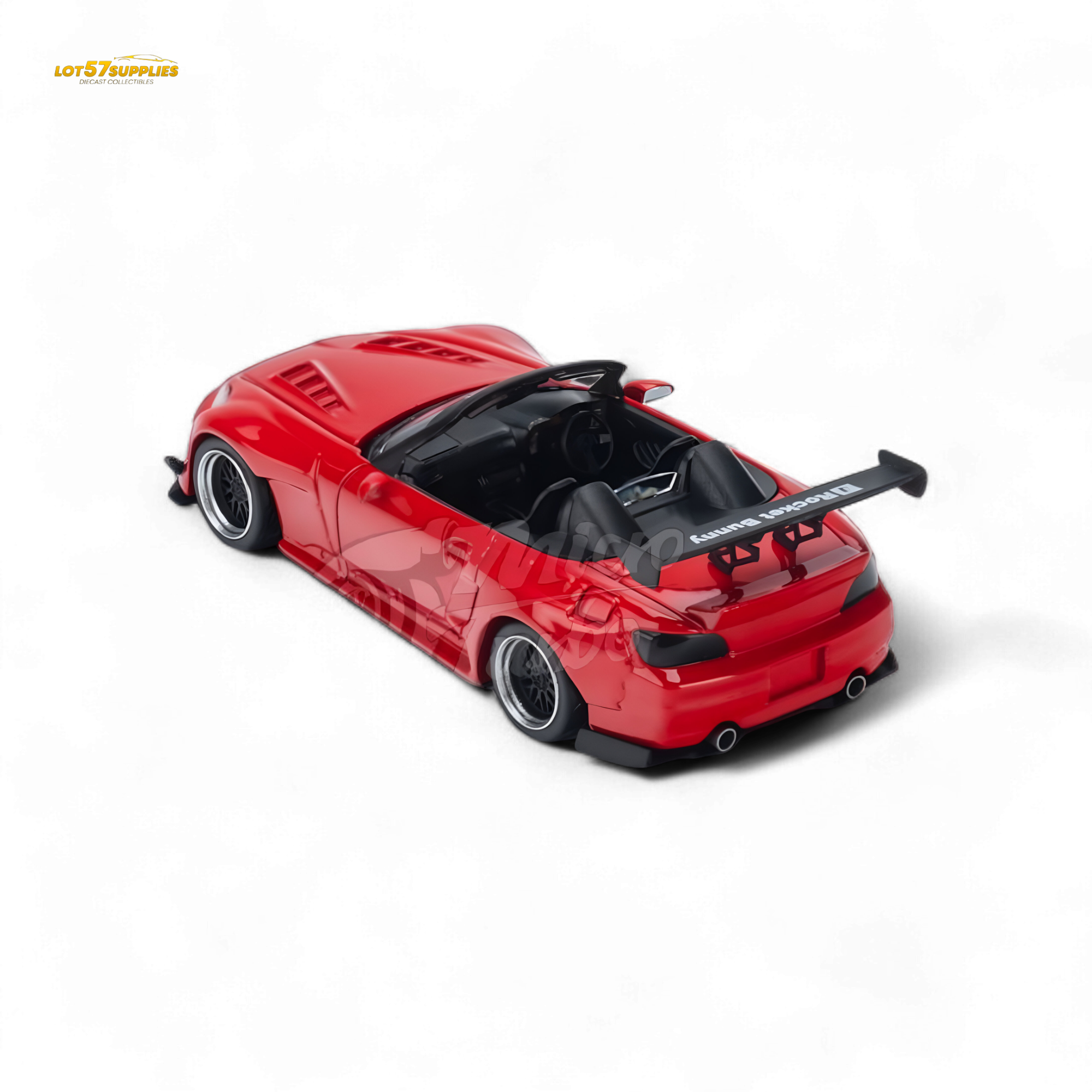 MicroTurbo Honda S2000 Pandem Rocket Bunny Red 1:64