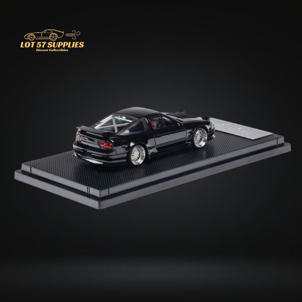 MicroTurbo 180SX Type X Metallic Black 1:64