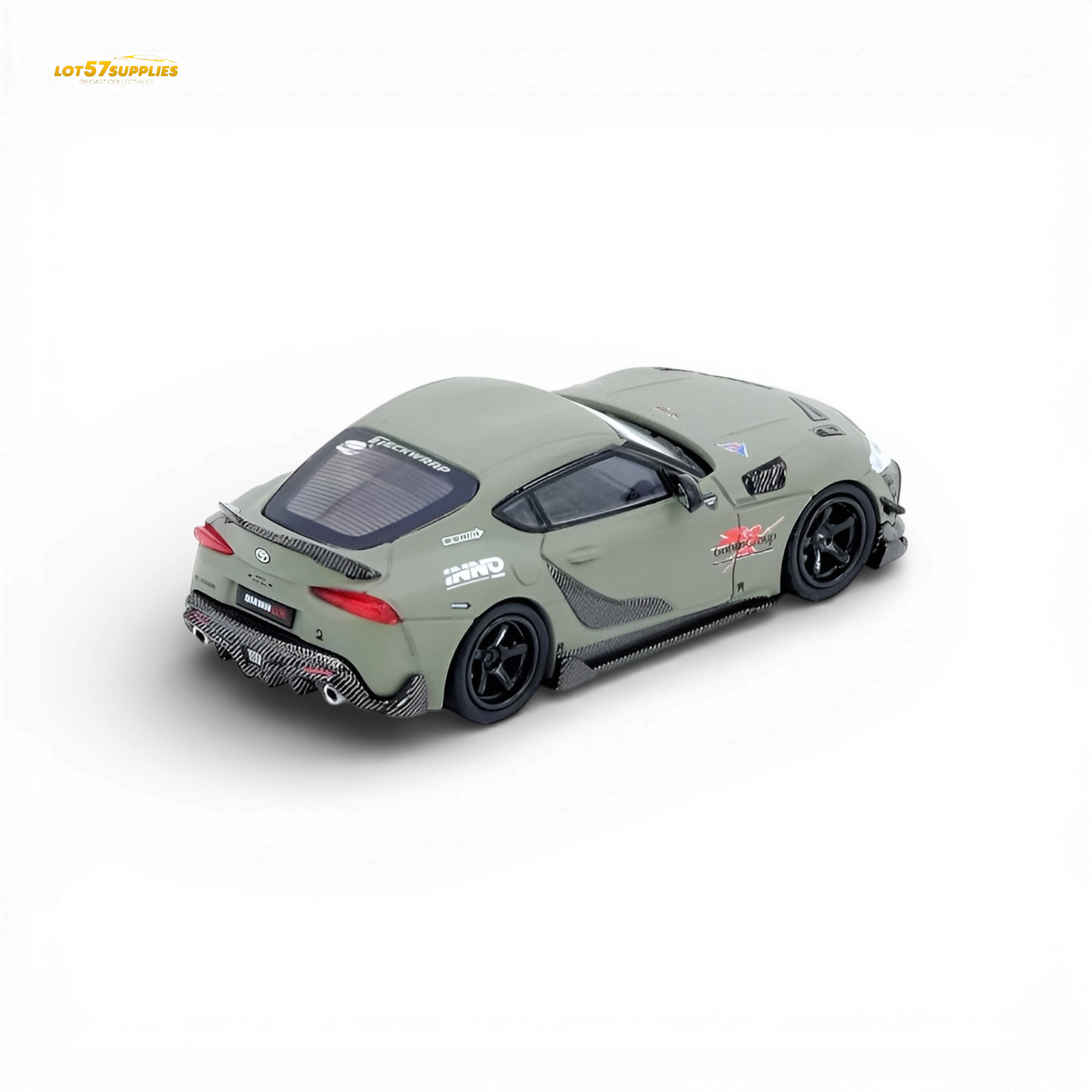 INNO64 Toyota Supra A90 Darwin Pro Matt Green 1:64