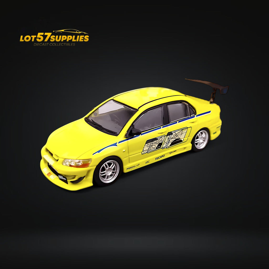 Fast Speed Mitsubishi Lancer Evolution EVO VII FNF Green Livery 1:64