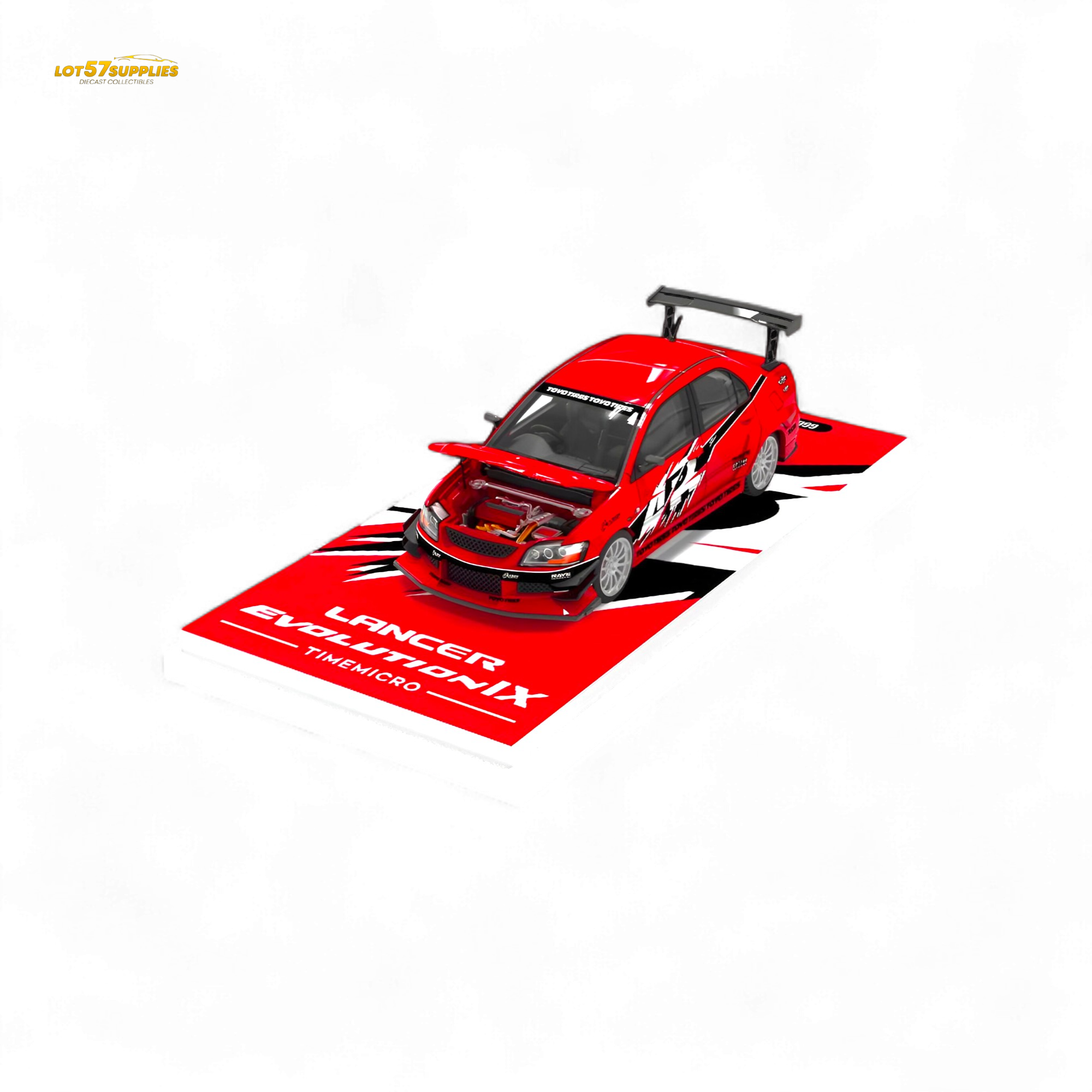 TimeMicro Mitsubishi Lancer EVO 9th Gen 1:64