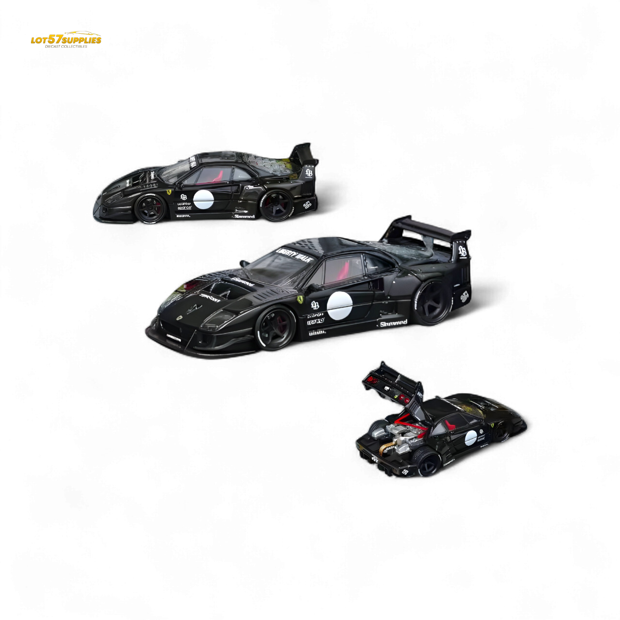 Star Model Ferrari F40 Black 1:64