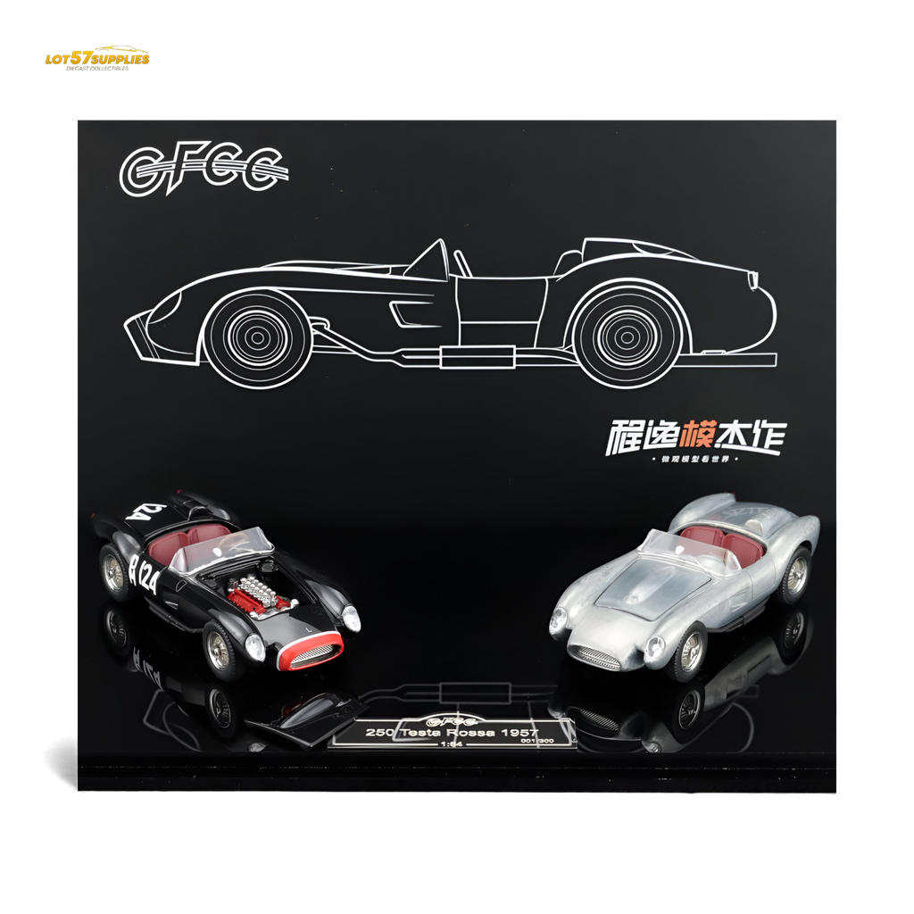 GFCC 250 Testa Rossa Black Beauty Double Car Set 1:64