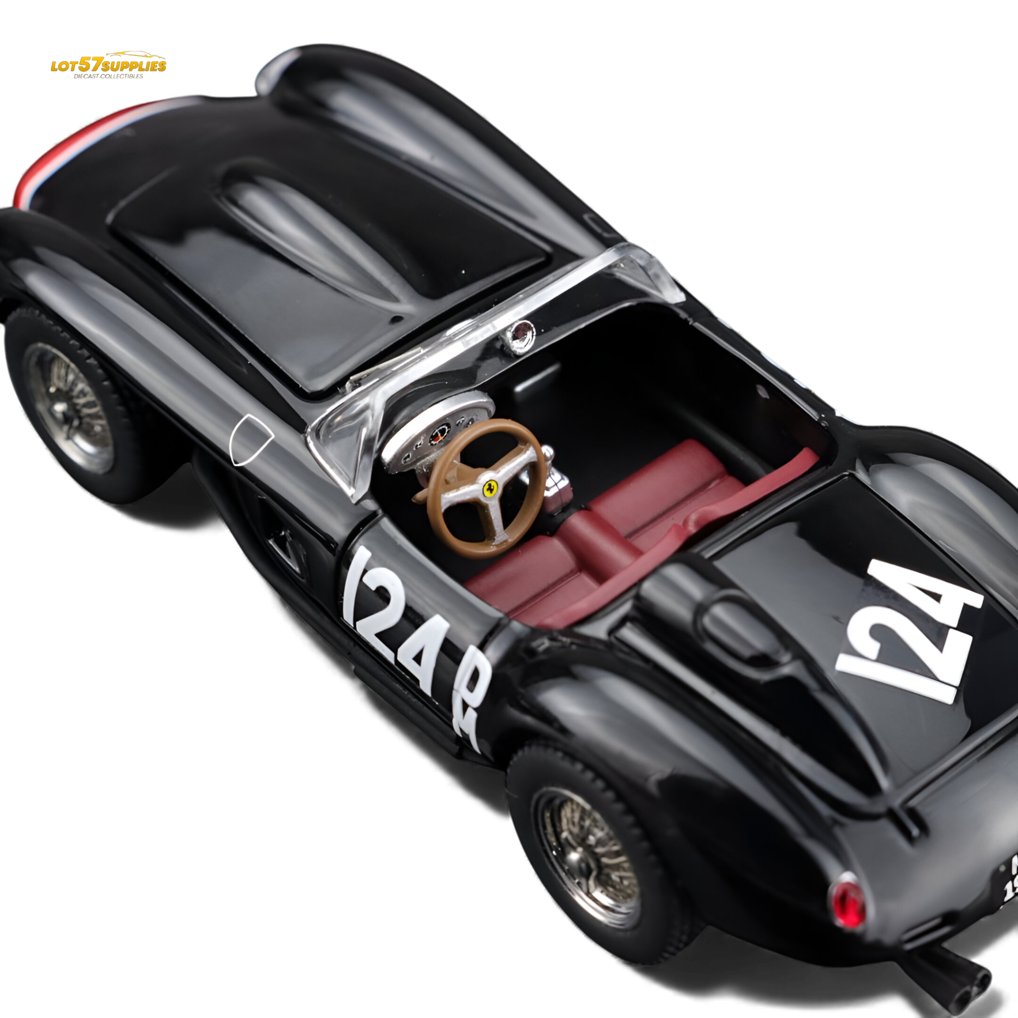 GFCC 250 Testa Rossa Black Beauty Double Car Set 1:64