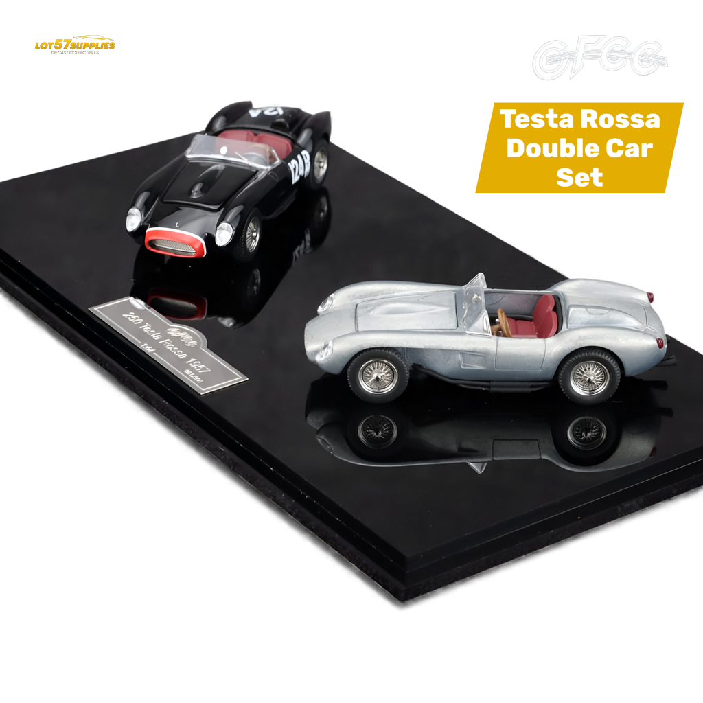 GFCC 250 Testa Rossa Black Beauty Double Car Set 1:64