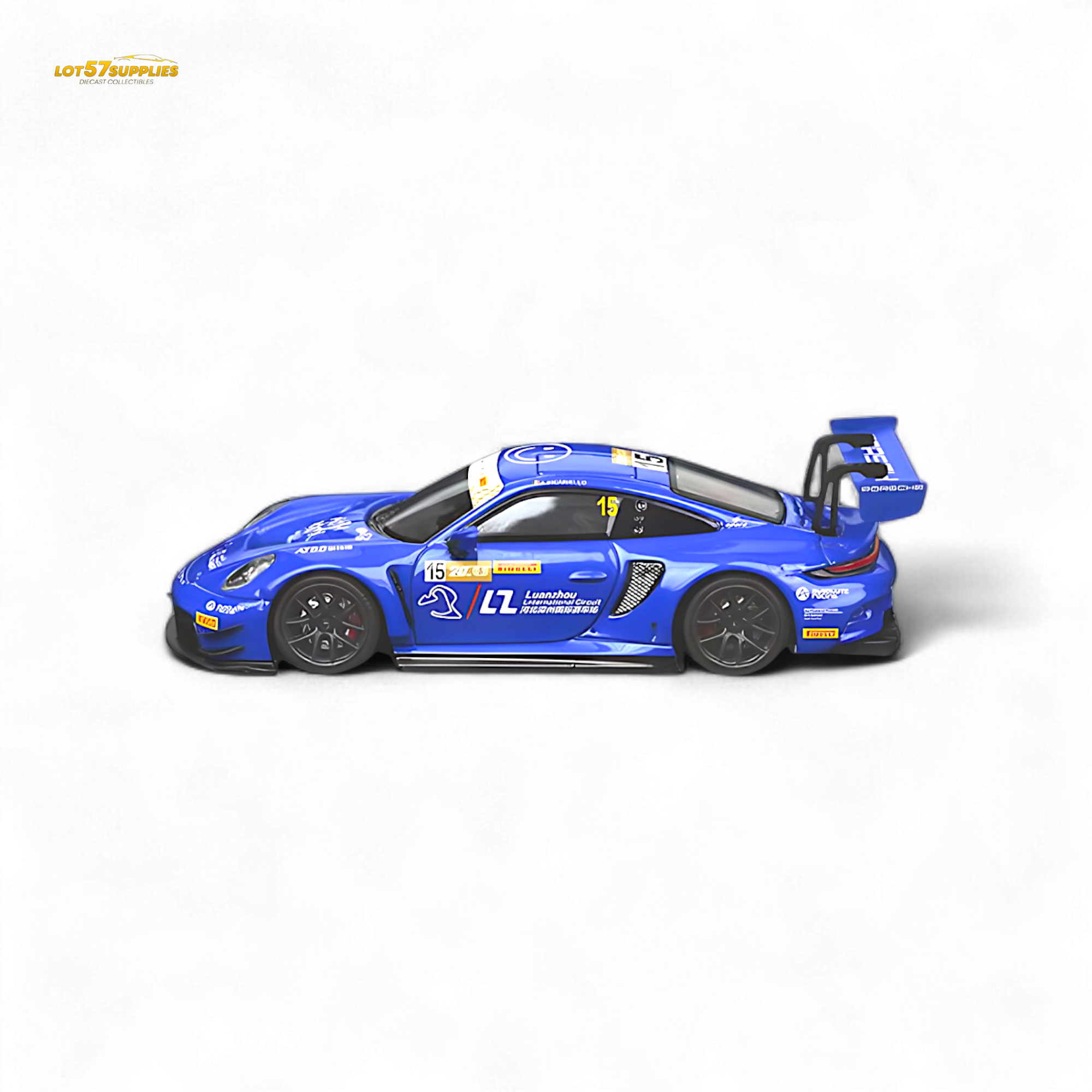 Star Race Porsche 911 GT3 Racing Blue No.15 1:64