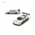 Star Race Porsche 911 GT3 Racing Milky White 1:64