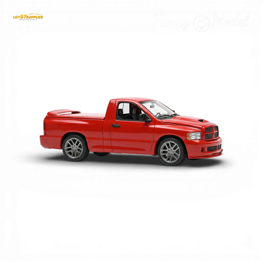 (Pre-Order) Funny Model Dodge RAM SRT-10 Flame Red 1:64