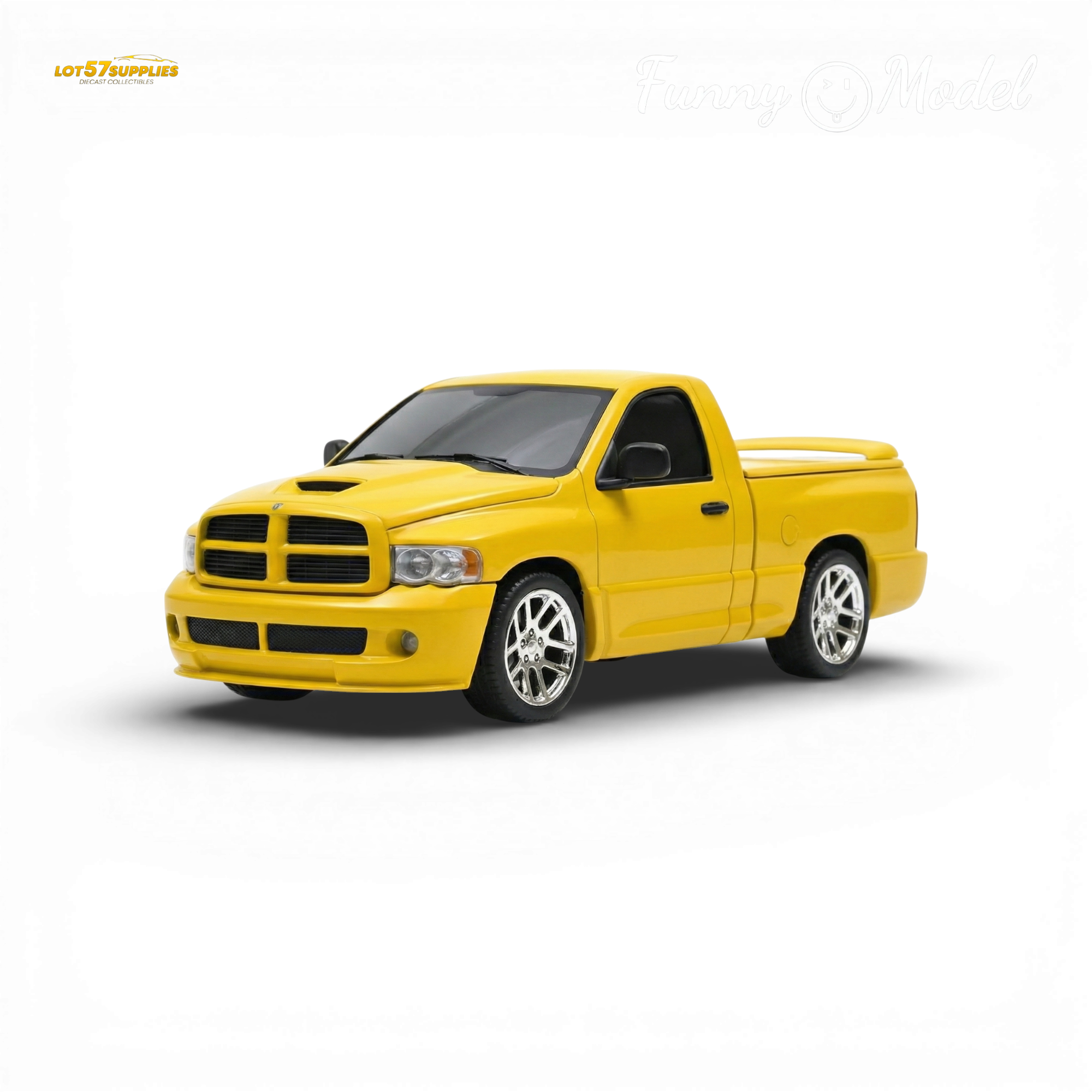(Pre-Order) Funny Model Dodge RAM SRT-10 Yellow Fever 1:64