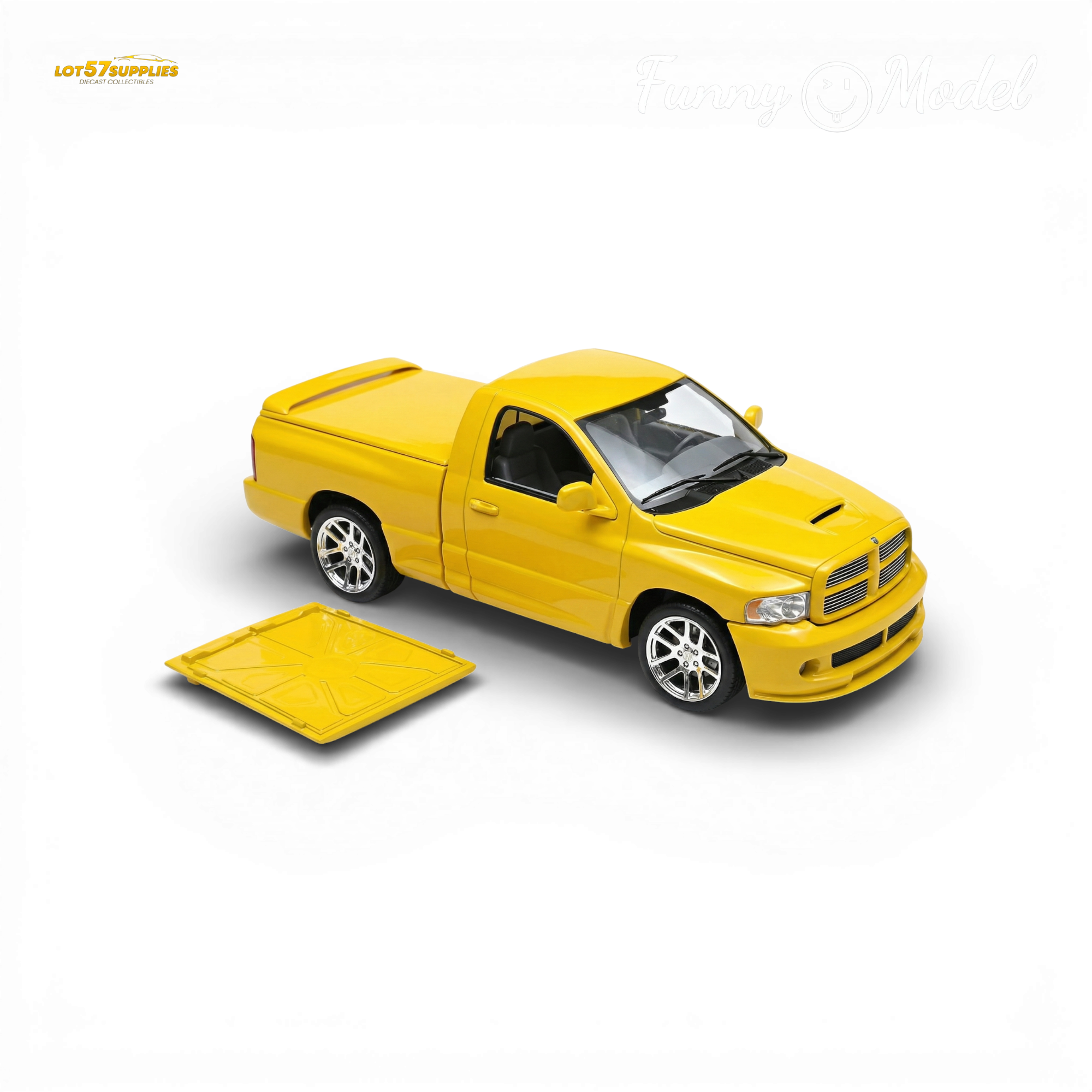 (Pre-Order) Funny Model Dodge RAM SRT-10 Yellow Fever 1:64