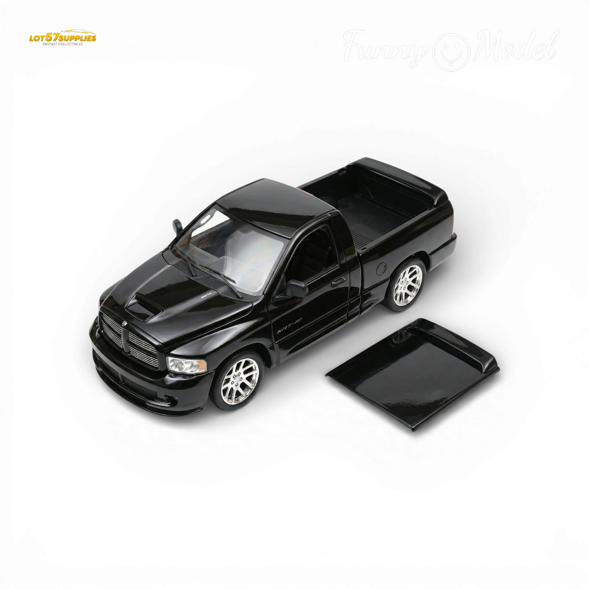 (Pre-Order) Funny Model Dodge RAM SRT-10 Black Crystal 1:64