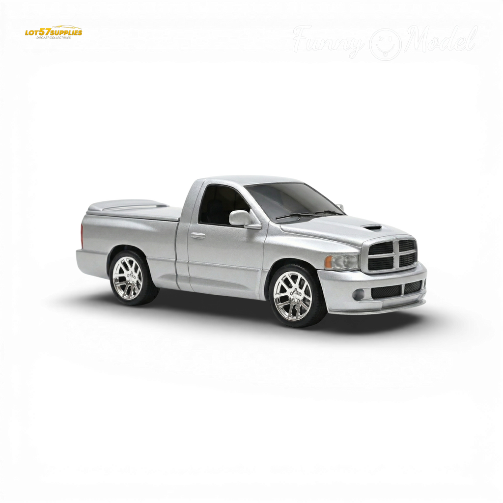 (Pre-Order) Funny Model Dodge RAM SRT-10 Silver 1:64