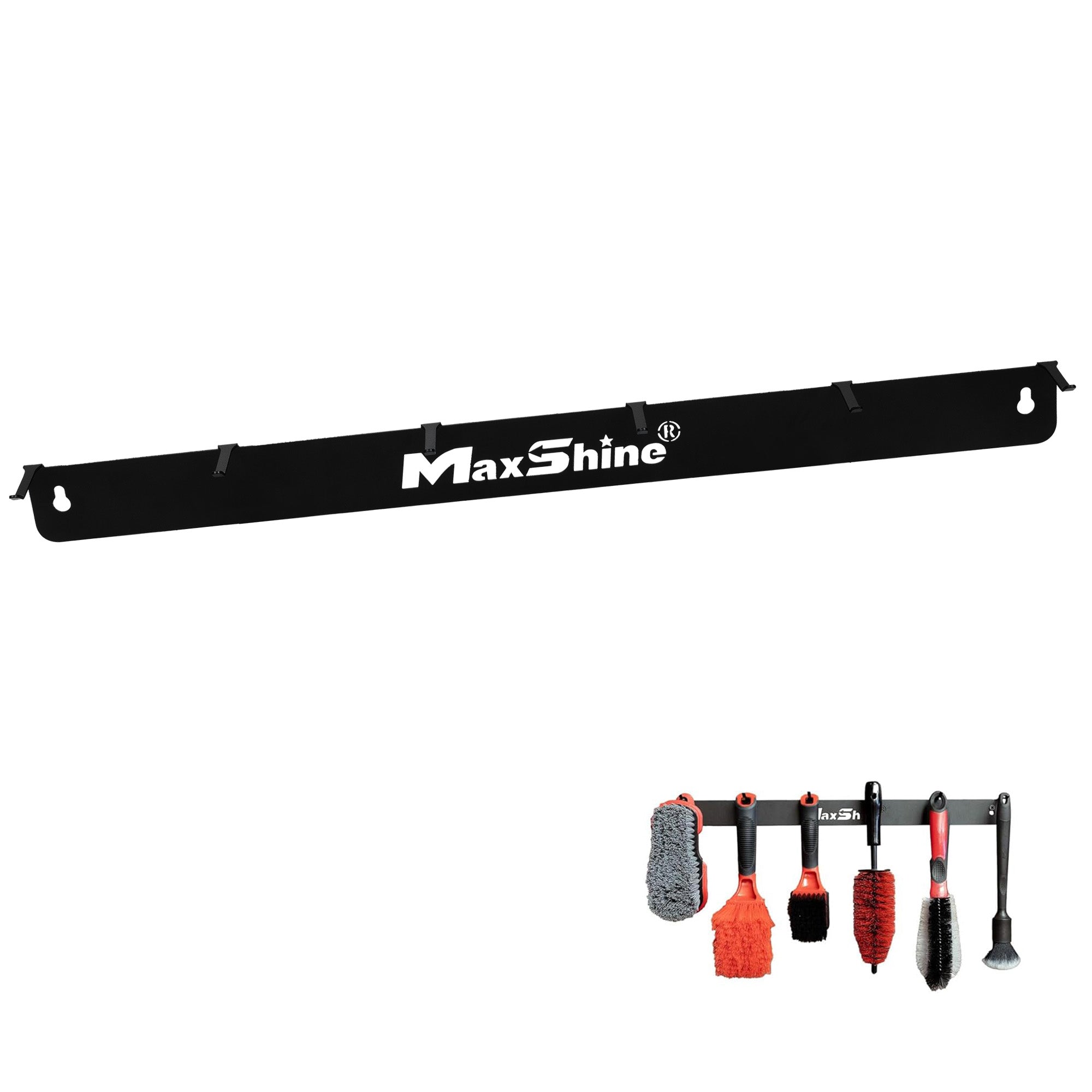 Wall Brush Holder | Detailing Brush Hanger - 6 Brushes