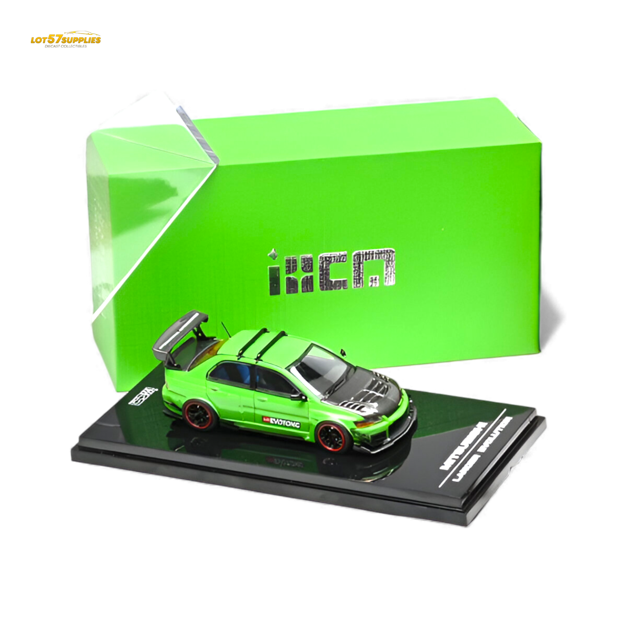 IHCM Mitsubishi Lancer Evo IX Parrot Green 1:64