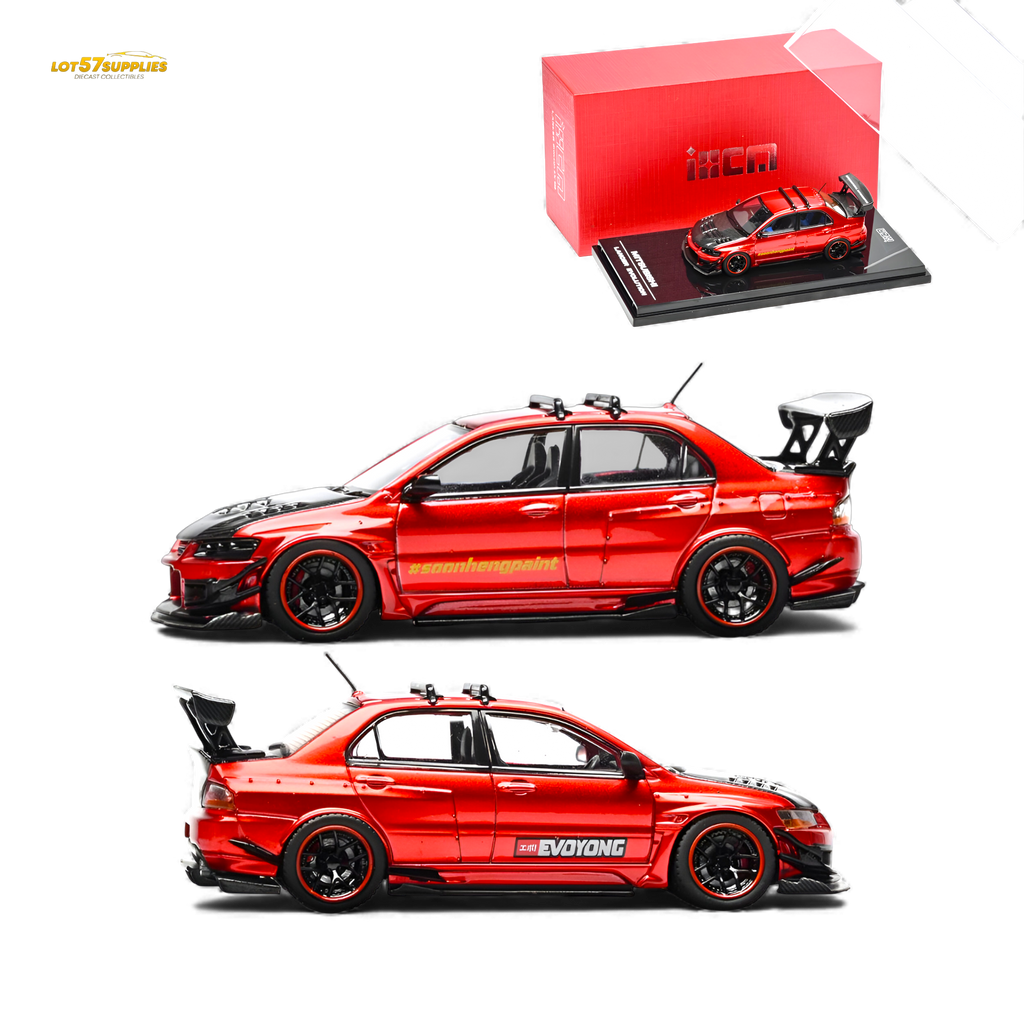 IHCM Mitsubishi Lancer Evo IX Metallic Red 1:64