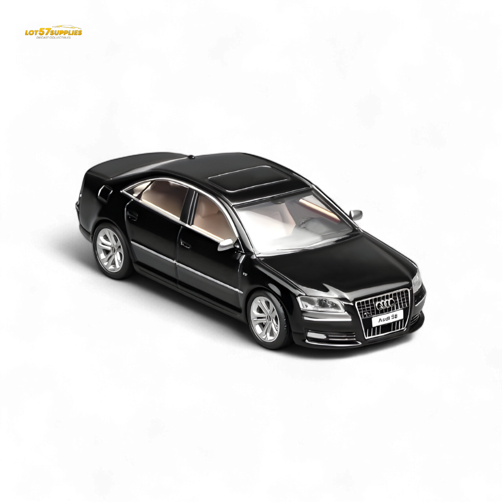 MOTORHELIX Audi S8 D3 Brilliant Black 1:64