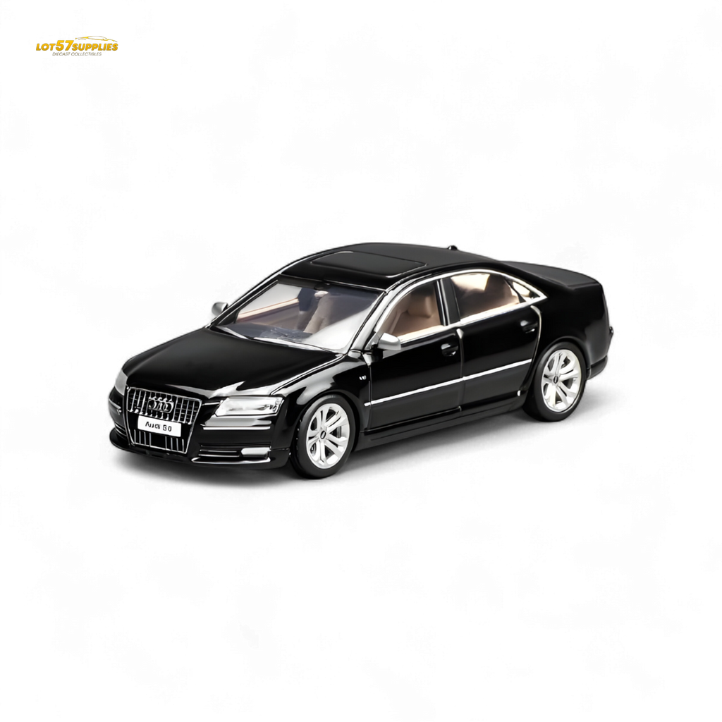 MOTORHELIX Audi S8 D3 Brilliant Black 1:64