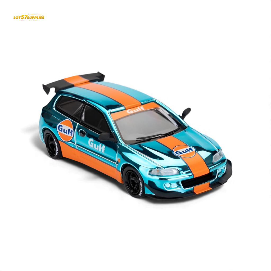 (Pre-Order) ET Model Pandem Civic EG6 Rocket Bunny - Gulf 1:64