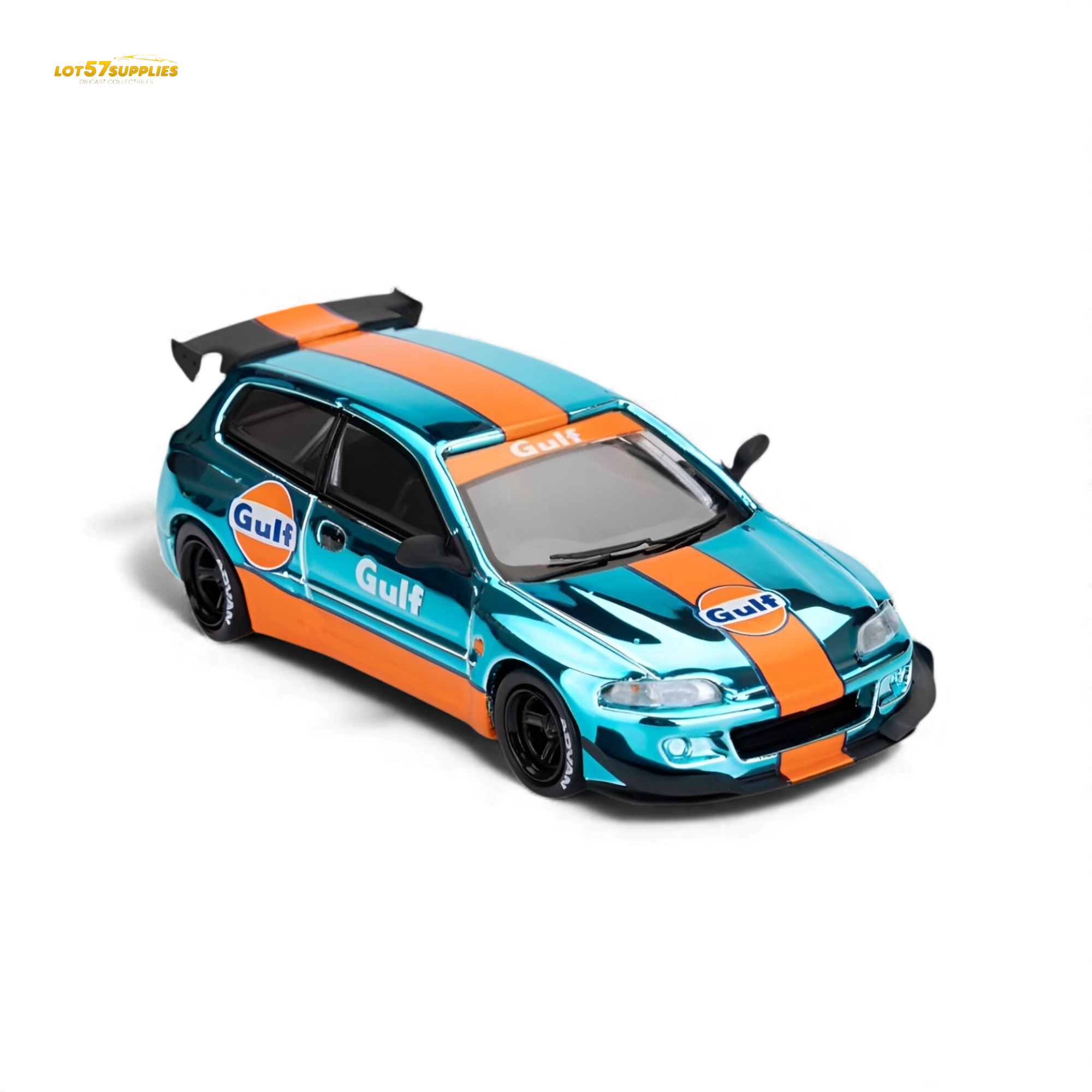 (Pre-Order) ET Model Pandem Civic EG6 Rocket Bunny - Gulf 1:64