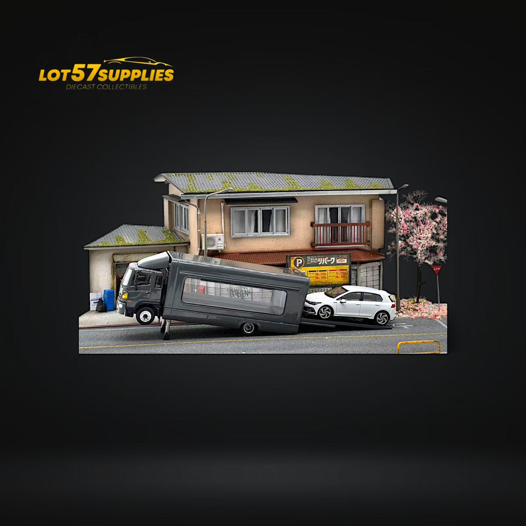 Unique Model Hino 500 Ranger 5th Generation Outriggers GREY 1:64