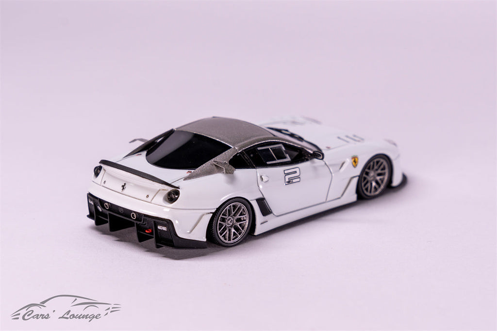 Cars' Lounge Ferrari 599XX White #2 1:64
