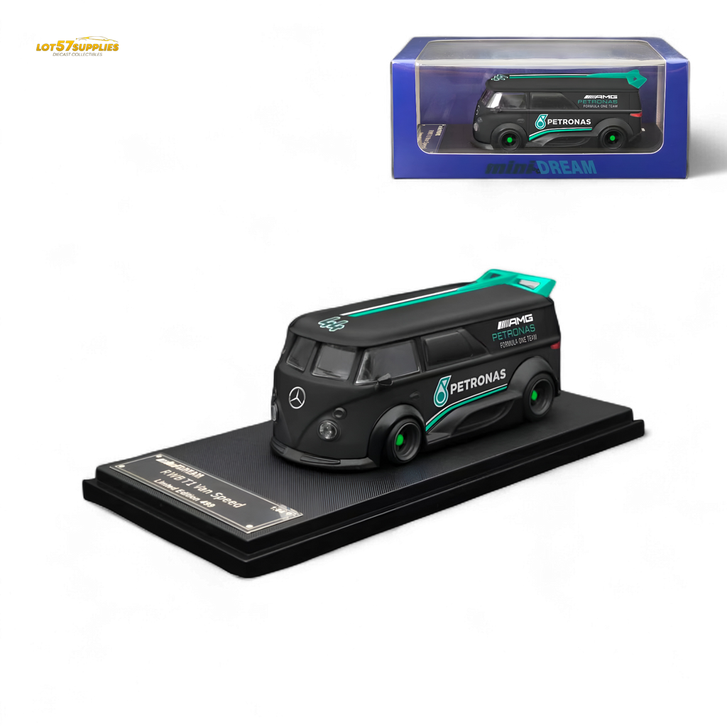 Mini Dream Volkswagen T1 RWB Van #44 Petronas Livery 1:64