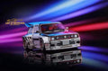 Liberty64 Volkswagen VW MK2 Widebody Silver Chrome 1:64