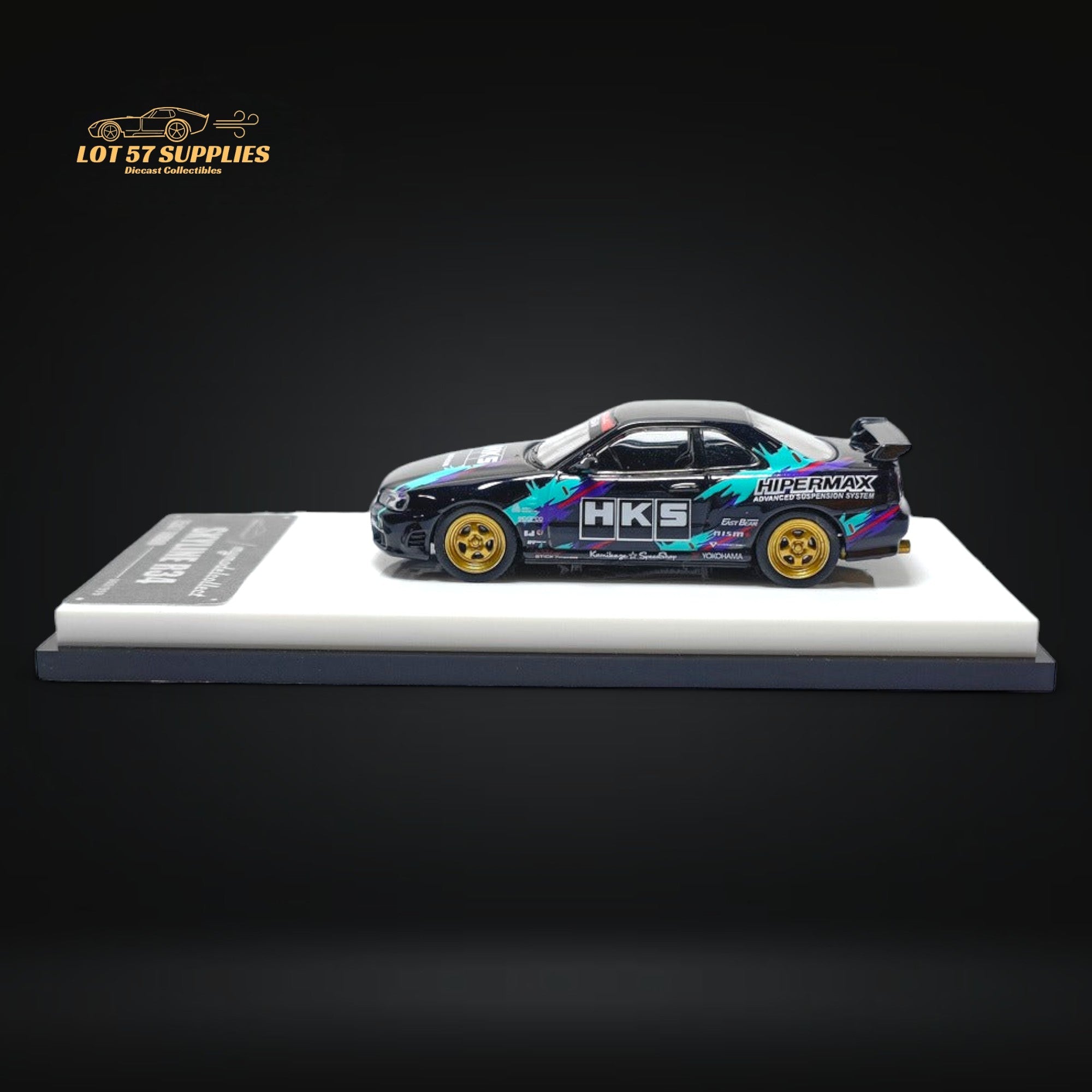 MC Nissan Skyline R34 HKS Livery 1:64