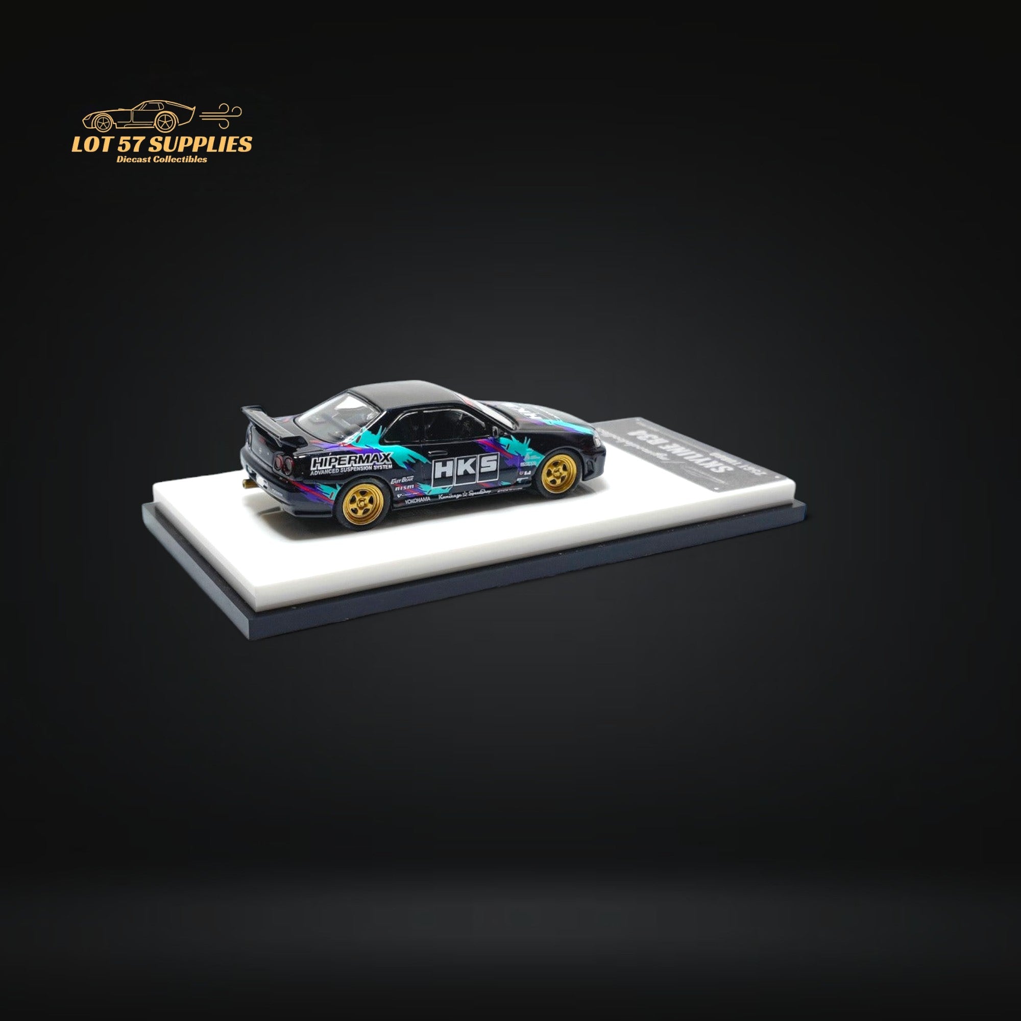 MC Nissan Skyline R34 HKS Livery 1:64